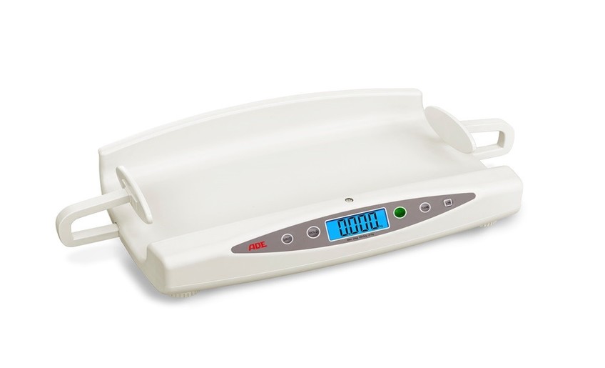 ADE M118600-01 Electronic baby scale with integrated length measure	